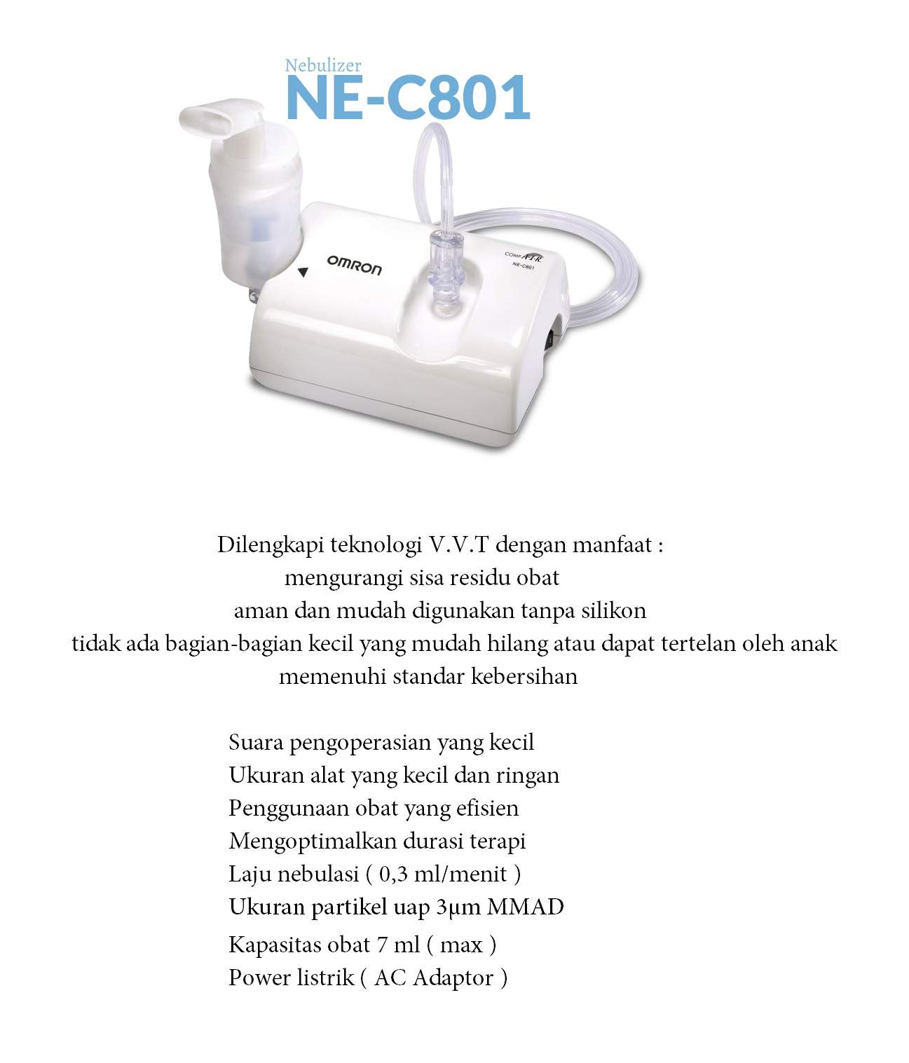 OMRON Nebulizer NE-C801